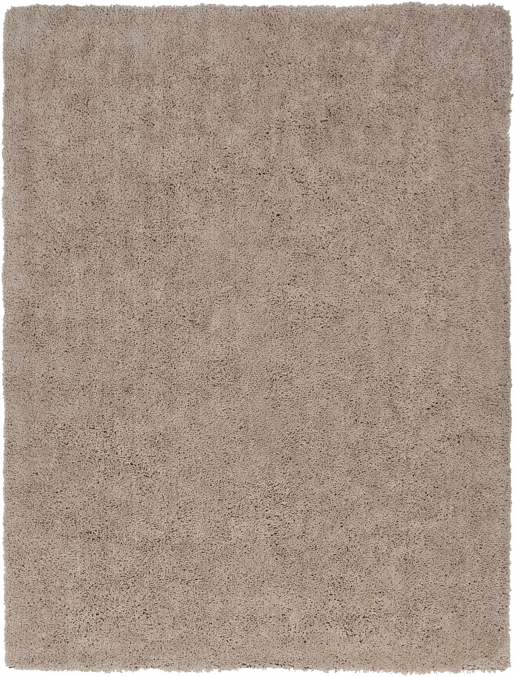 Tingly 2x3 Hand Woven Solid Cream Shag Rug - Clearance - Ornate Home