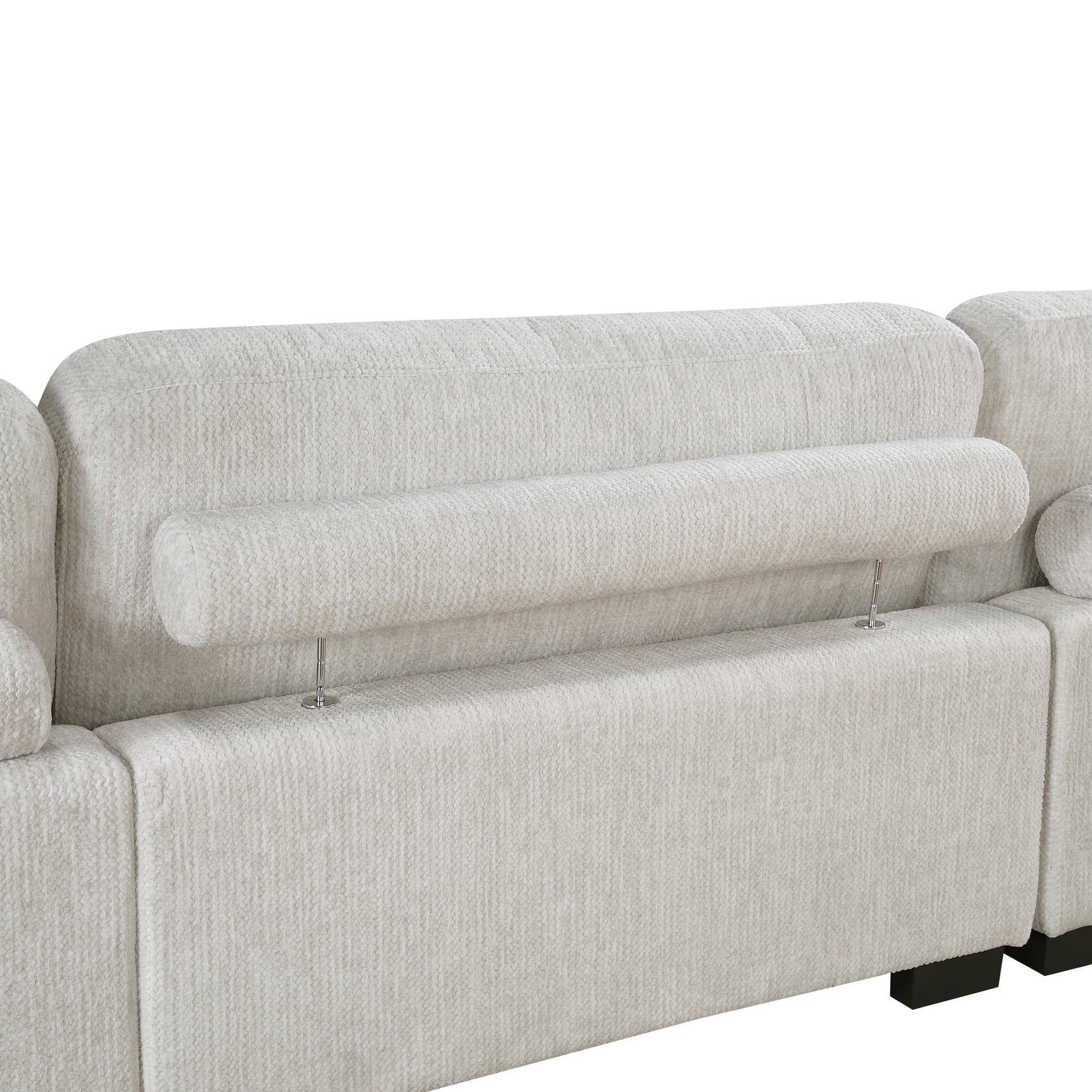 Tinley Beige Modular Armless Chair - Ornate Home
