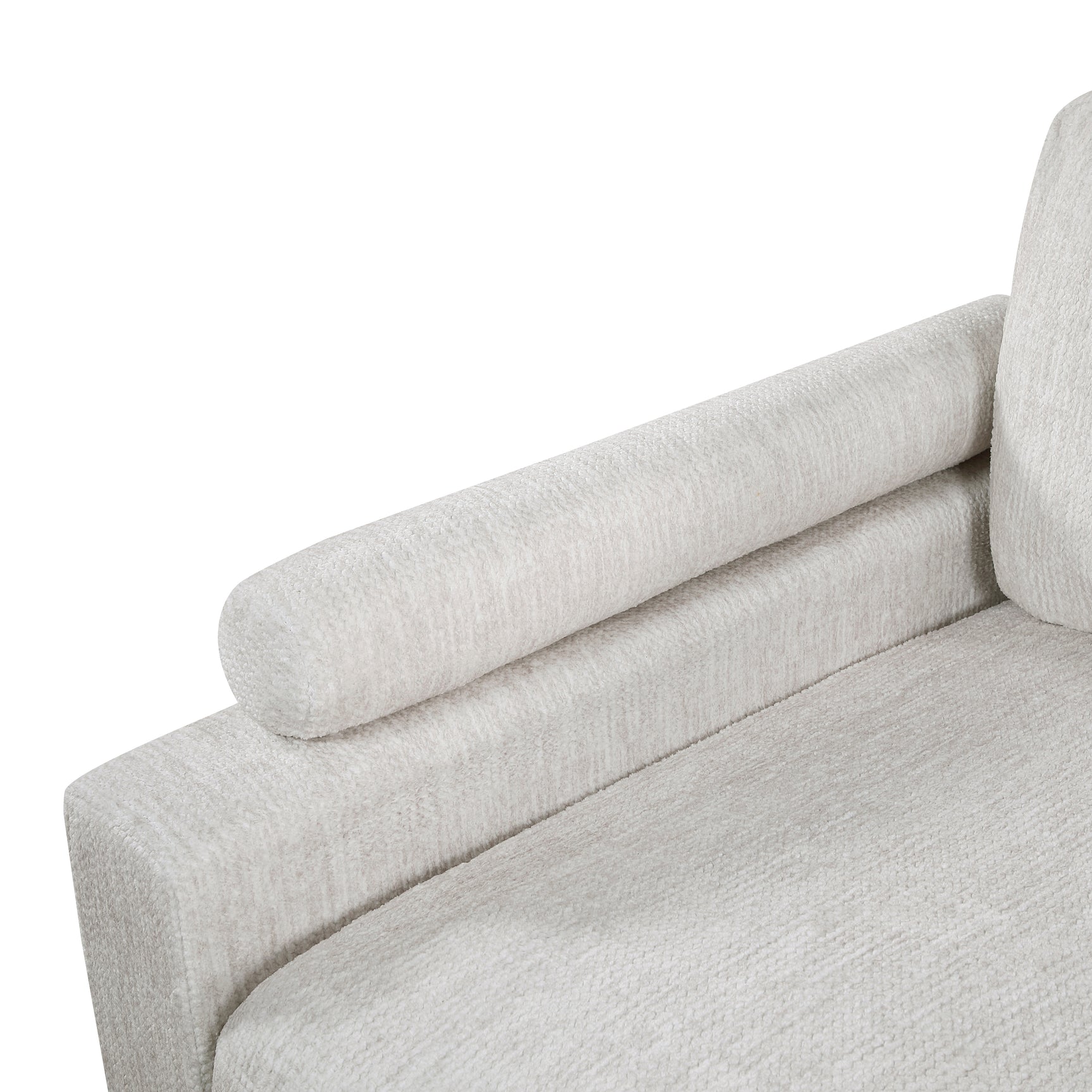 Tinley Beige Modular Loveseat Sectional - Ornate Home