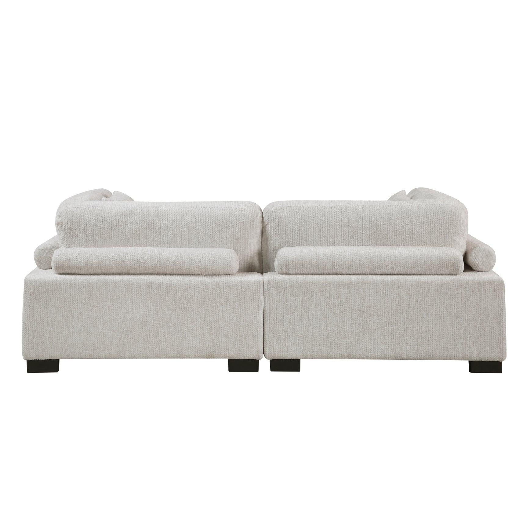 Tinley Beige Modular Loveseat Sectional - Ornate Home