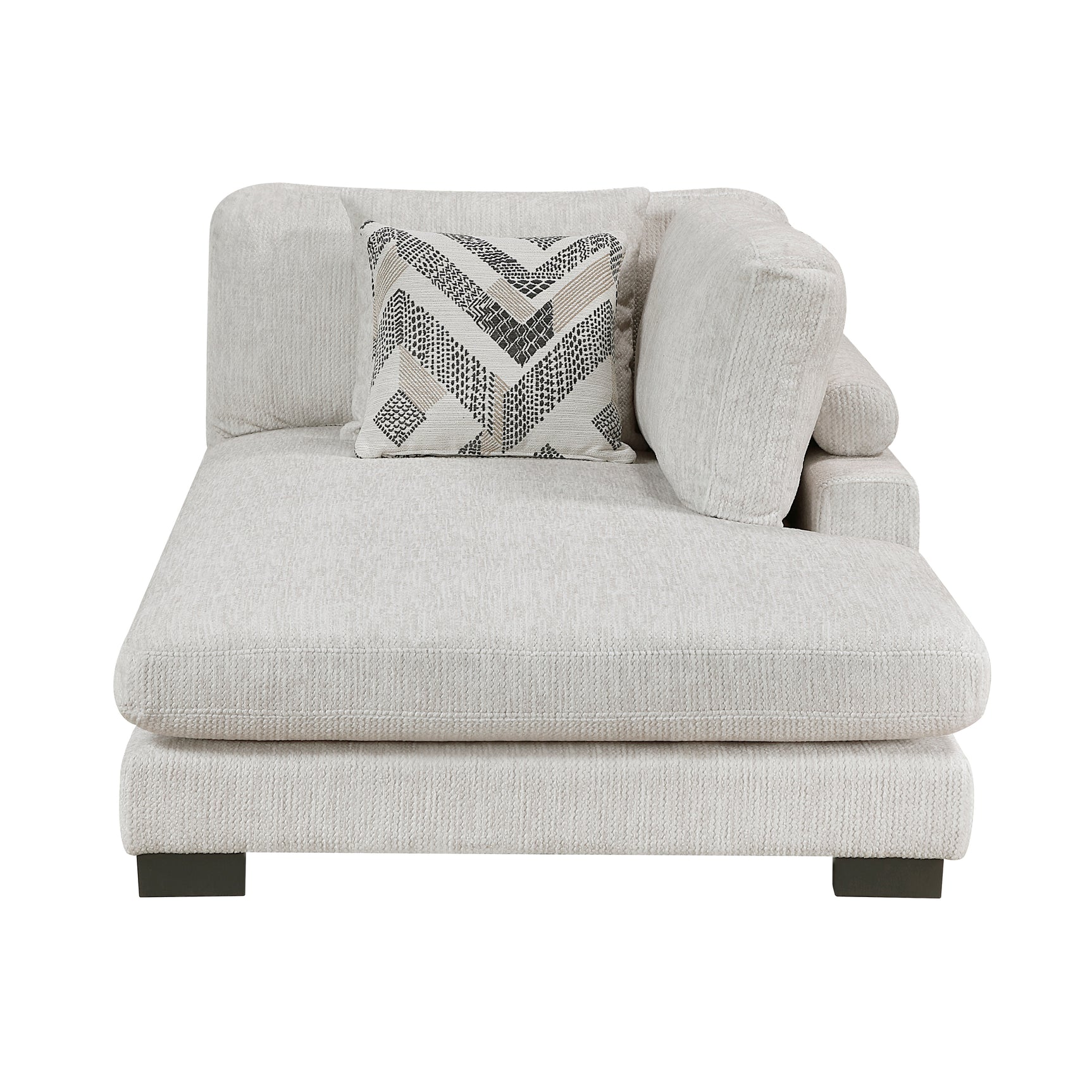 Tinley Beige Modular Reversible Chaise - Ornate Home