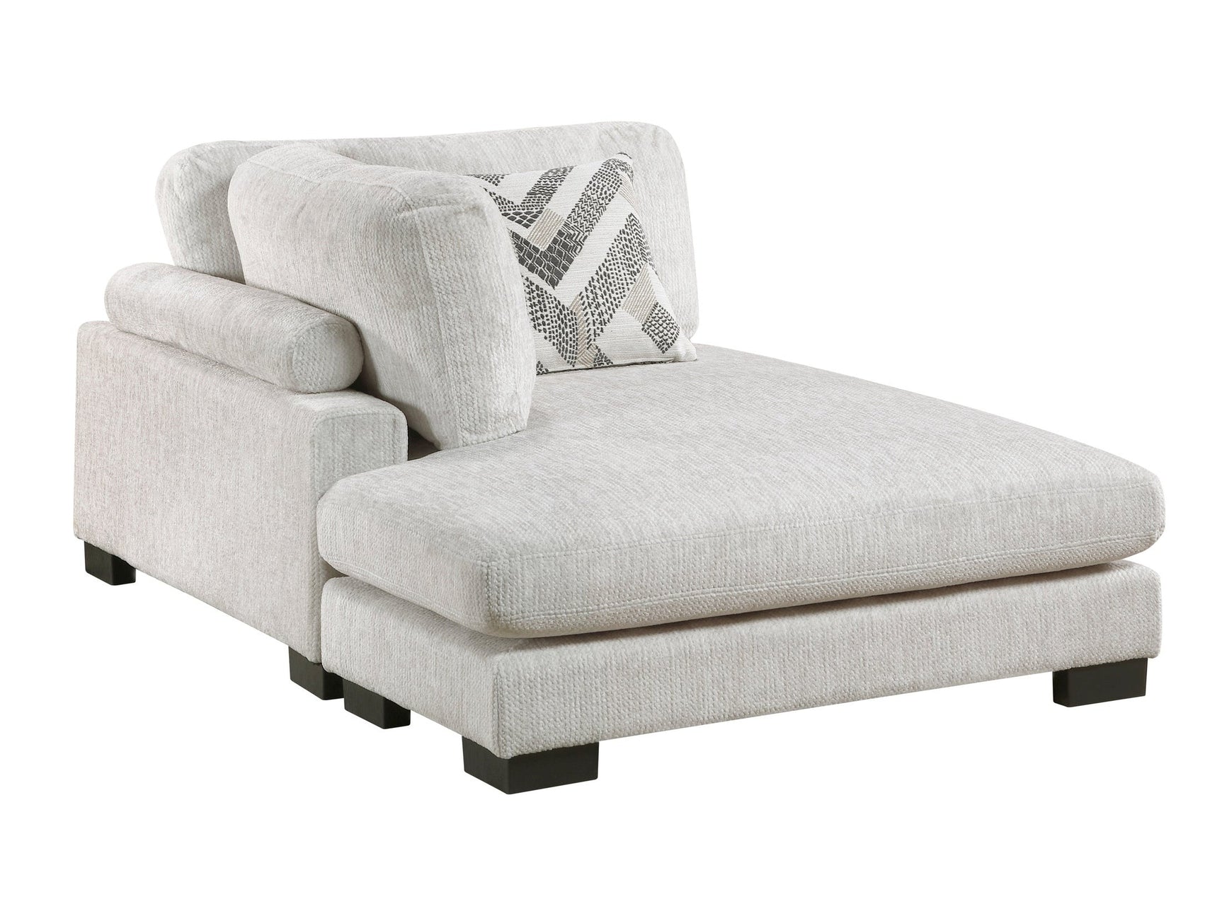 Tinley Beige Modular Reversible Chaise - Ornate Home