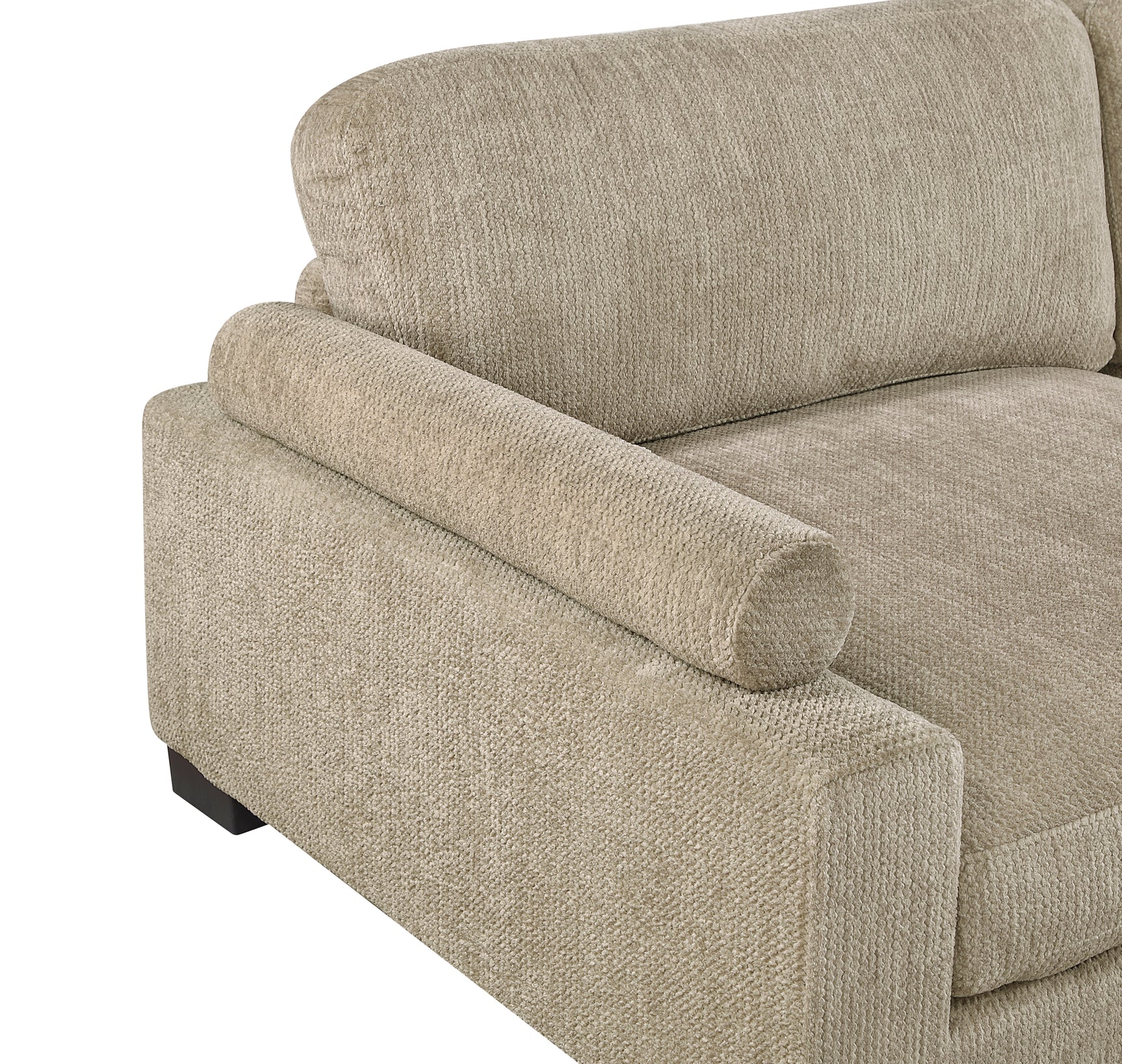 Tinley Brown 7-Piece Modular Sectional with Ottoman - Ornate Home