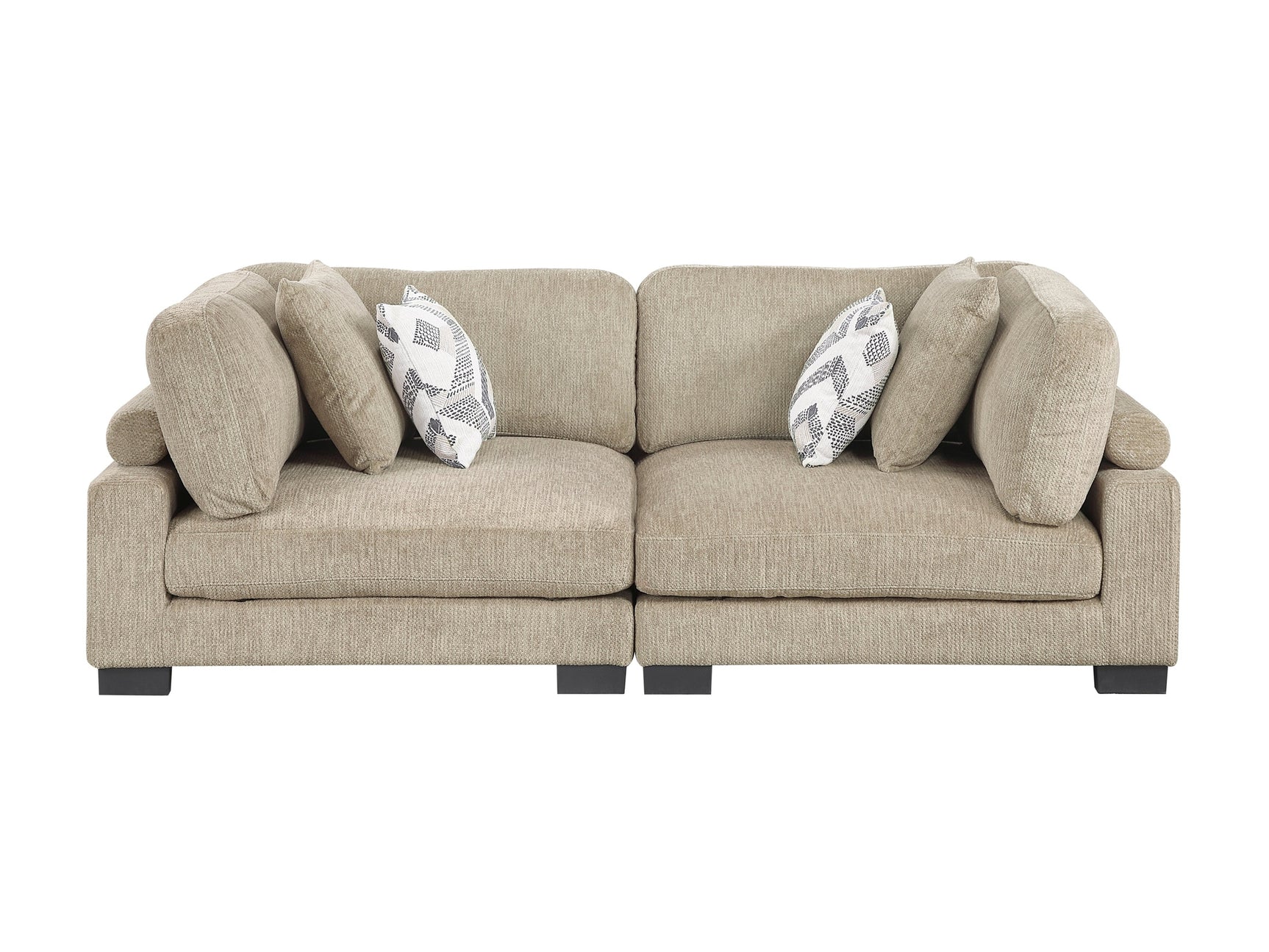 Tinley Brown Loveseat - Ornate Home