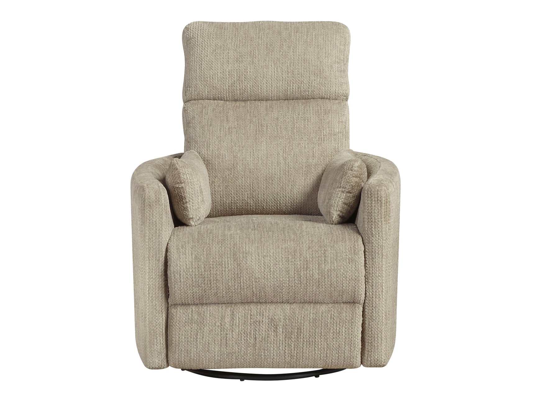 Tinley Brown Swivel Glider Reclining Chair - Ornate Home