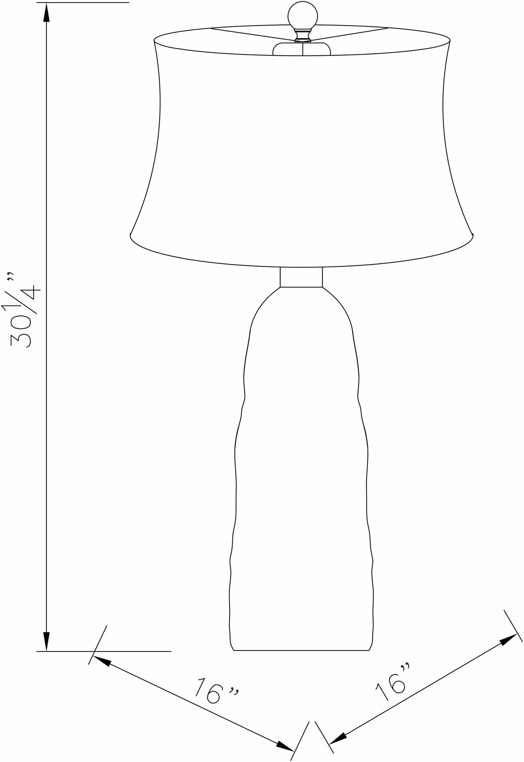 Tinoto Glass Table Lamp - Ornate Home