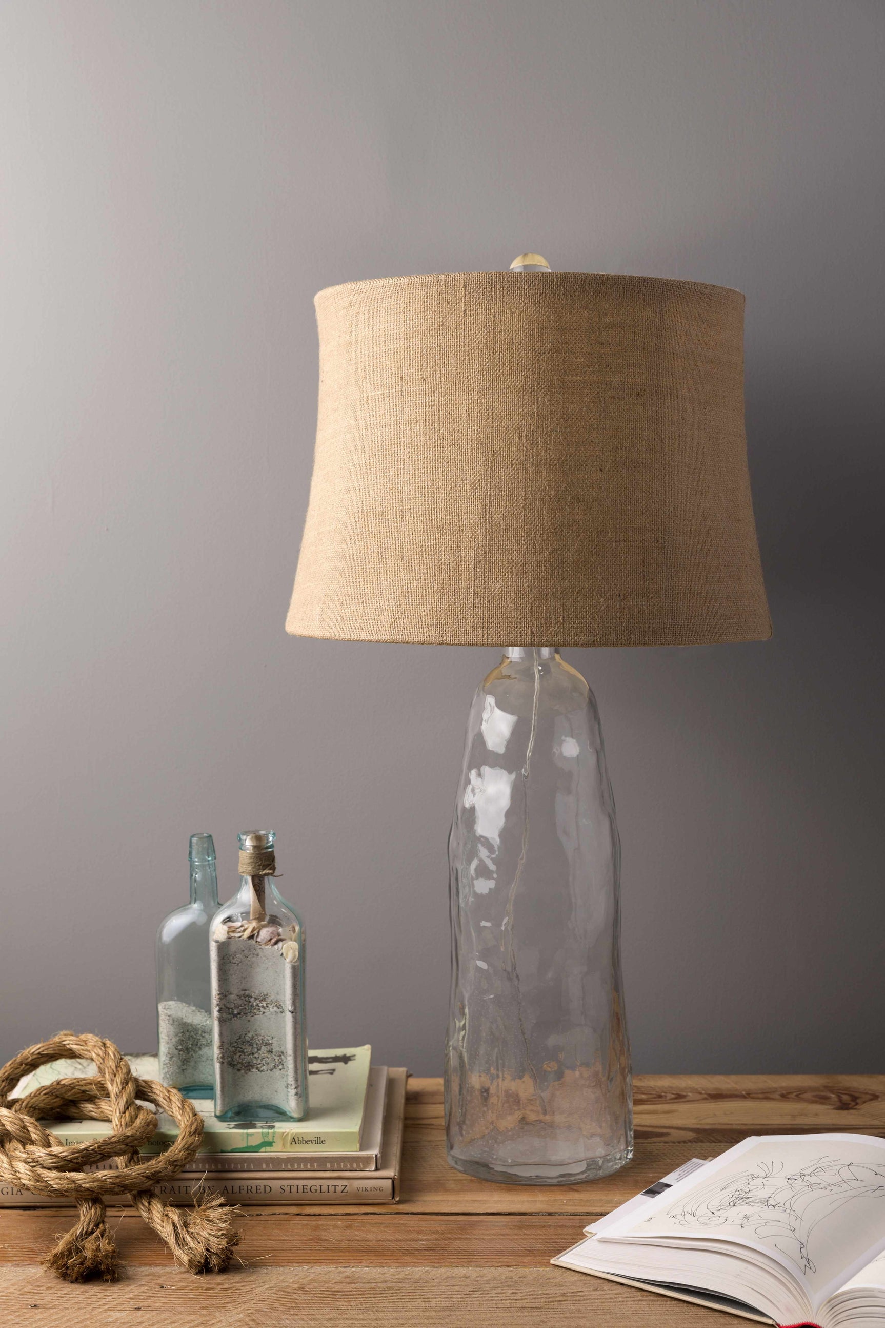 Tinoto Glass Table Lamp - Ornate Home