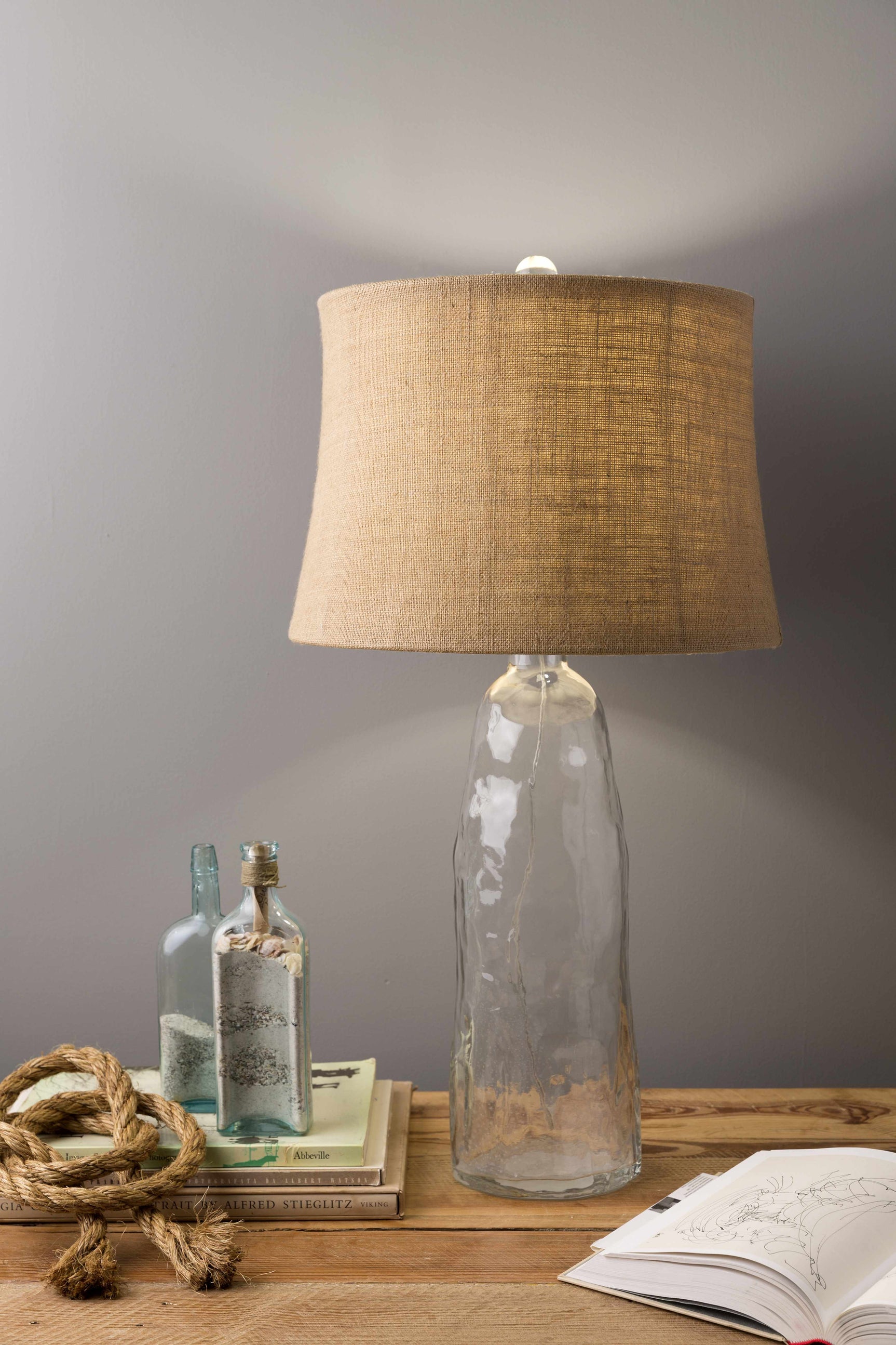 Tinoto Glass Table Lamp - Ornate Home