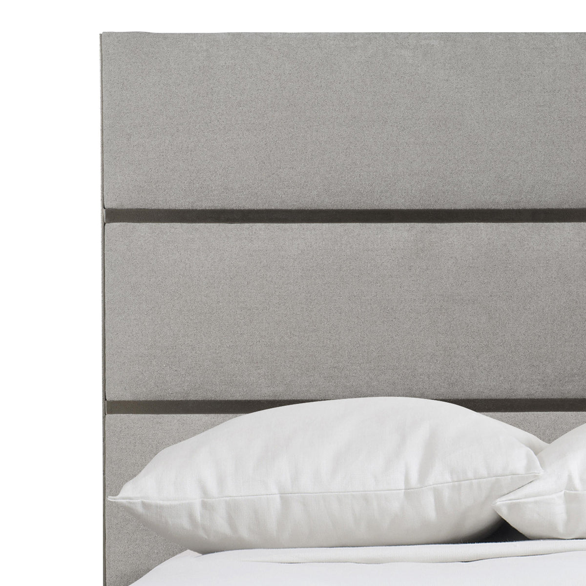 Tinsley Graphite King Panel Bed - Ornate Home