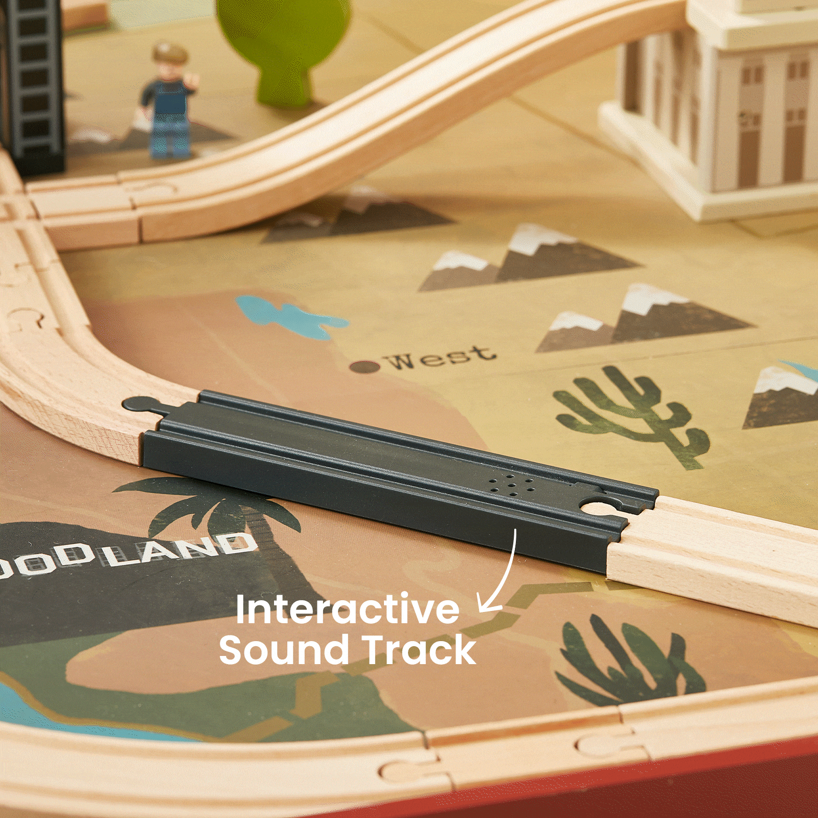 Tiny Land® 1920 Railway Adventure Train Table - Ornate Home