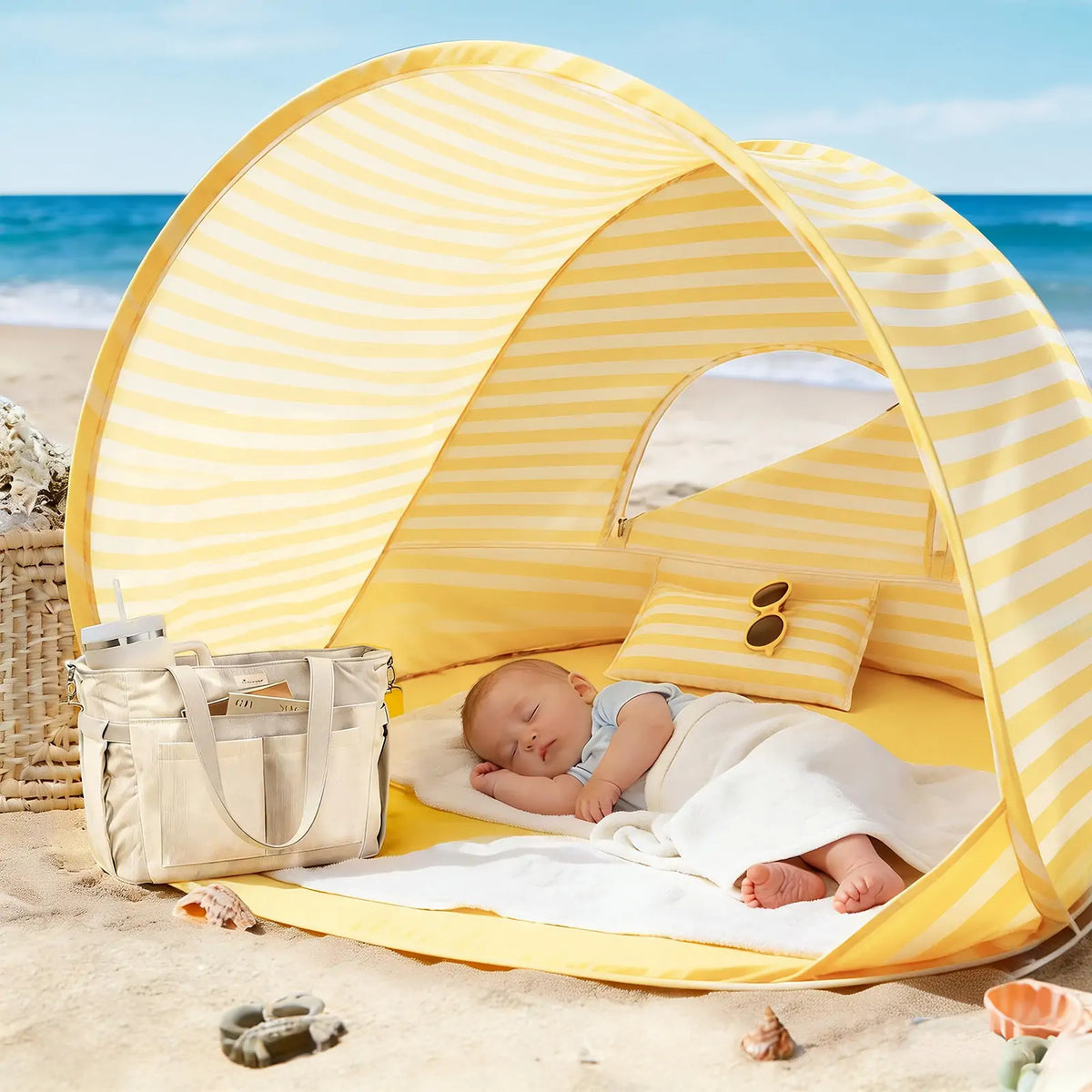 Tiny Land® One-Stop Beach Toy & Tent Set - Ornate Home
