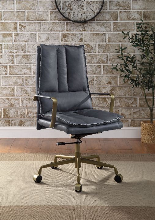 Tinzud Gray Office Chair - Ornate Home