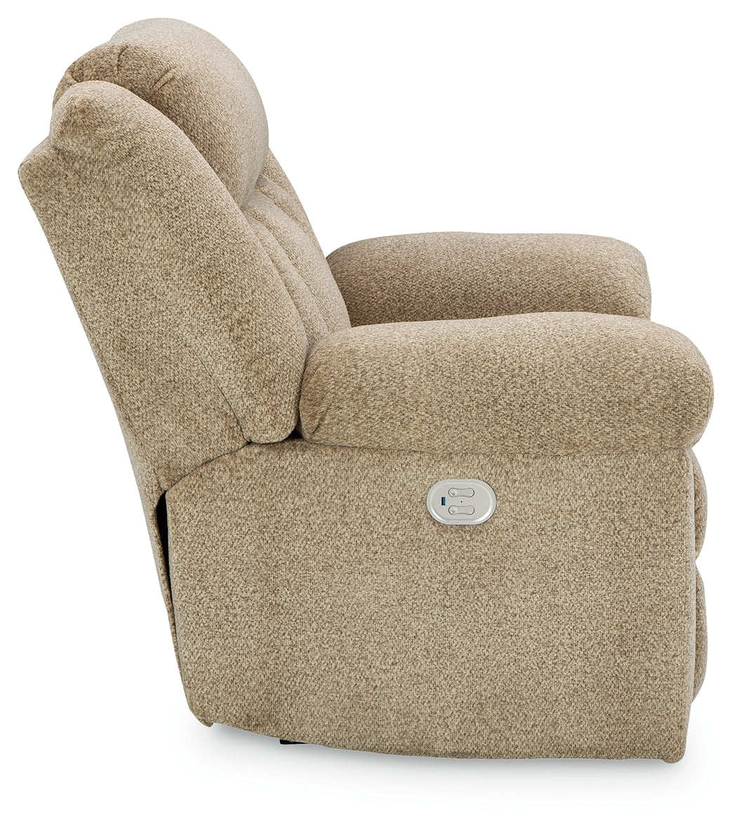 Tip-Off Wheat Power Reclining Sofa, Loveseat and Recliner (Online Special Price) - Ornate Home