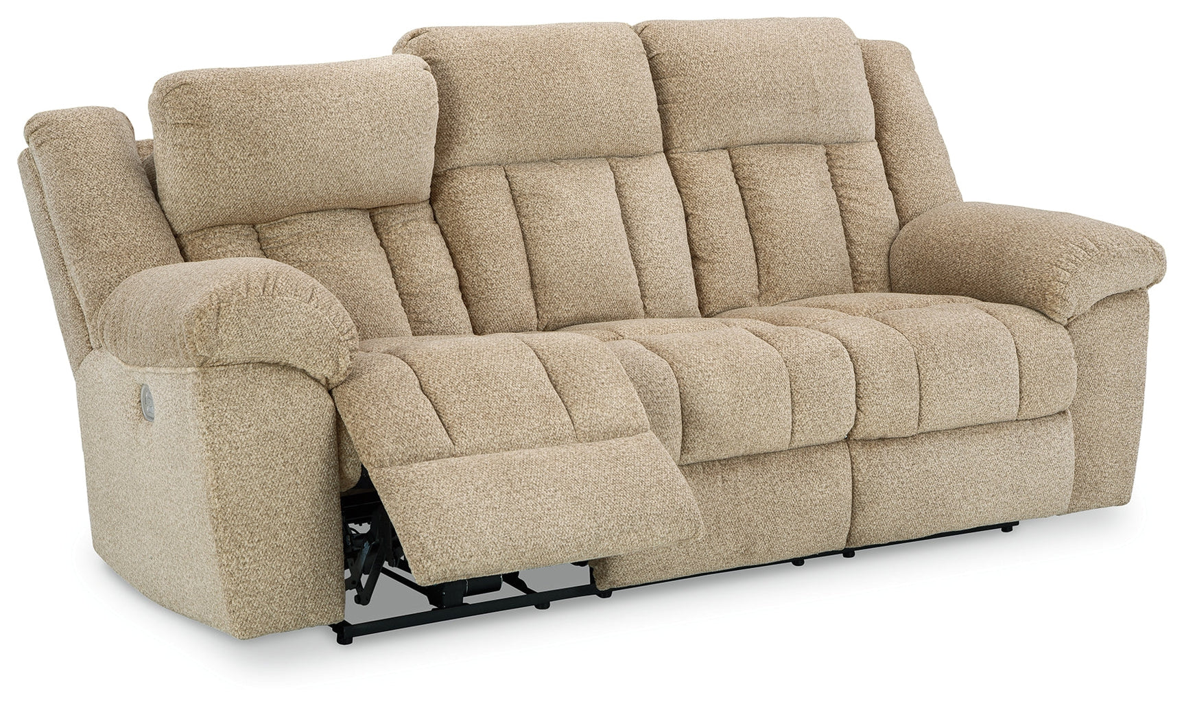 Tip-Off Wheat Power Reclining Sofa - Ornate Home