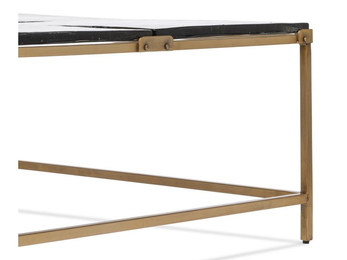 Titus Bronze Coffee Table - Ornate Home