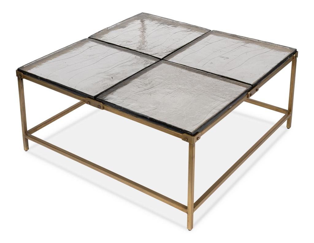Titus Bronze Coffee Table - Ornate Home