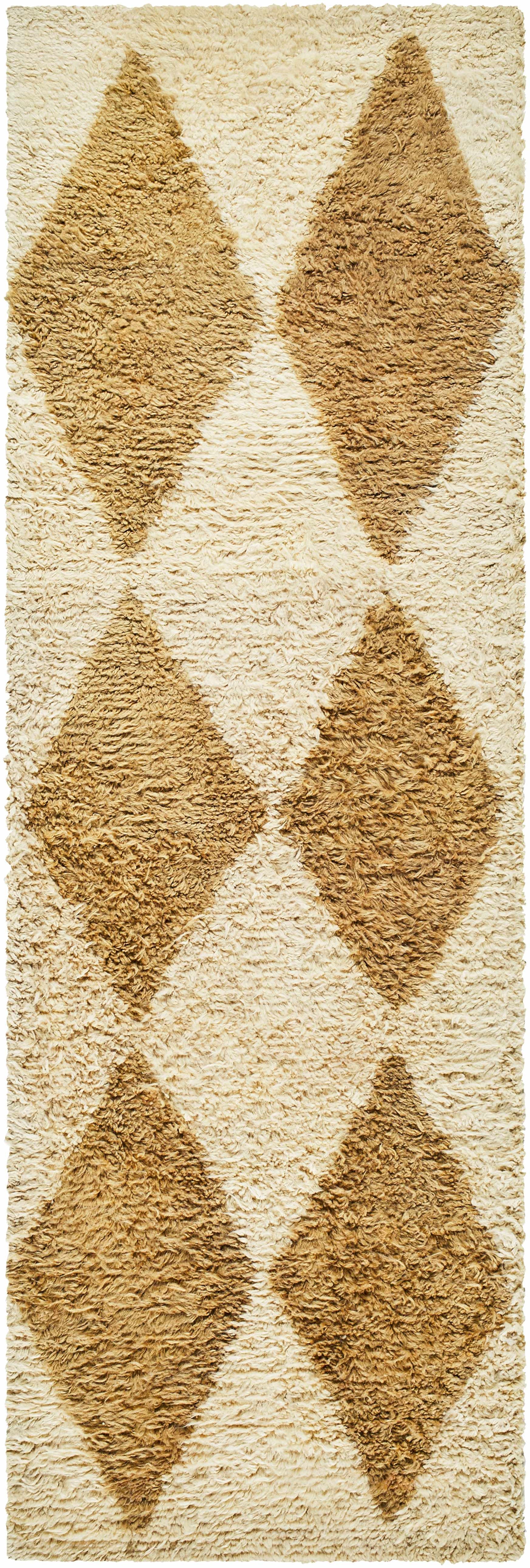 Tivka Diamond Checkered Wool Rug - Ornate Home