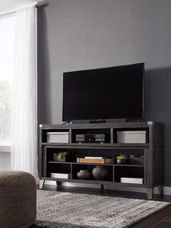Todoe Gray 65" TV Stand - Ornate Home