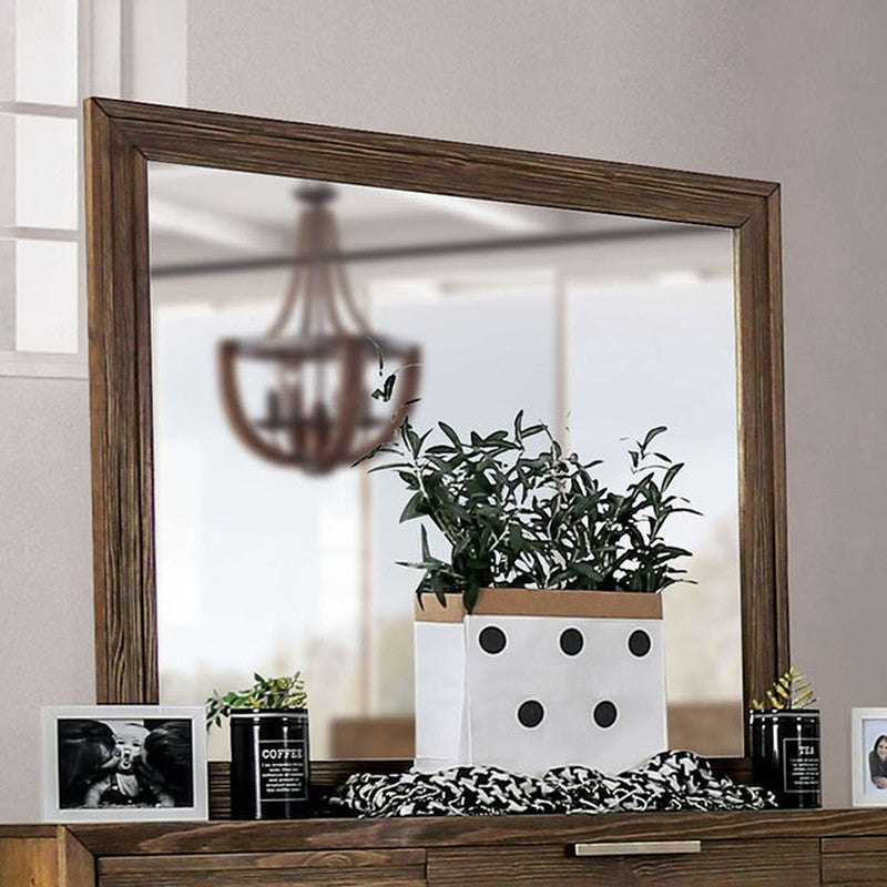 Tolna Walnut Mirror - Ornate Home