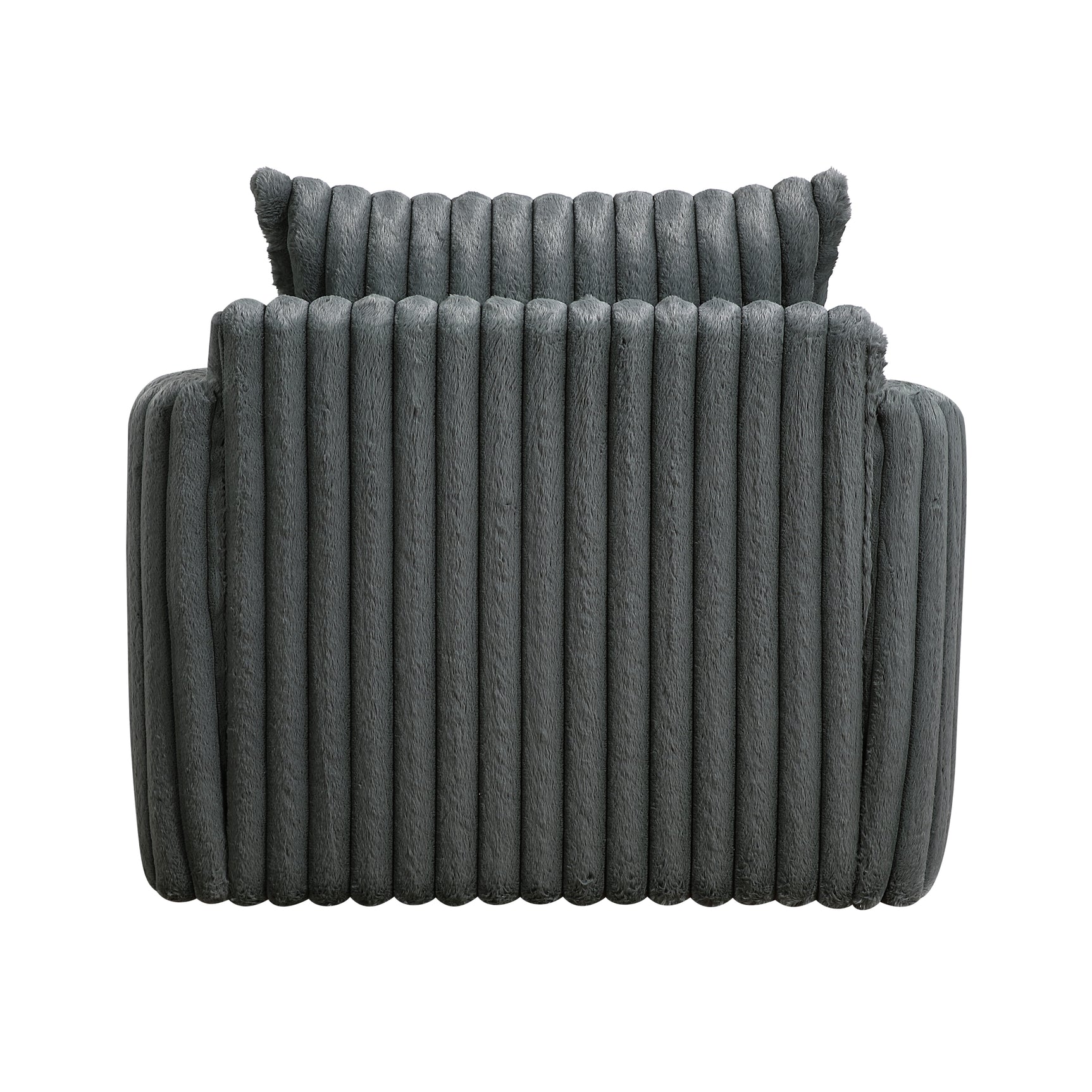 Tomball Dark Gray Swivel Chair - Ornate Home
