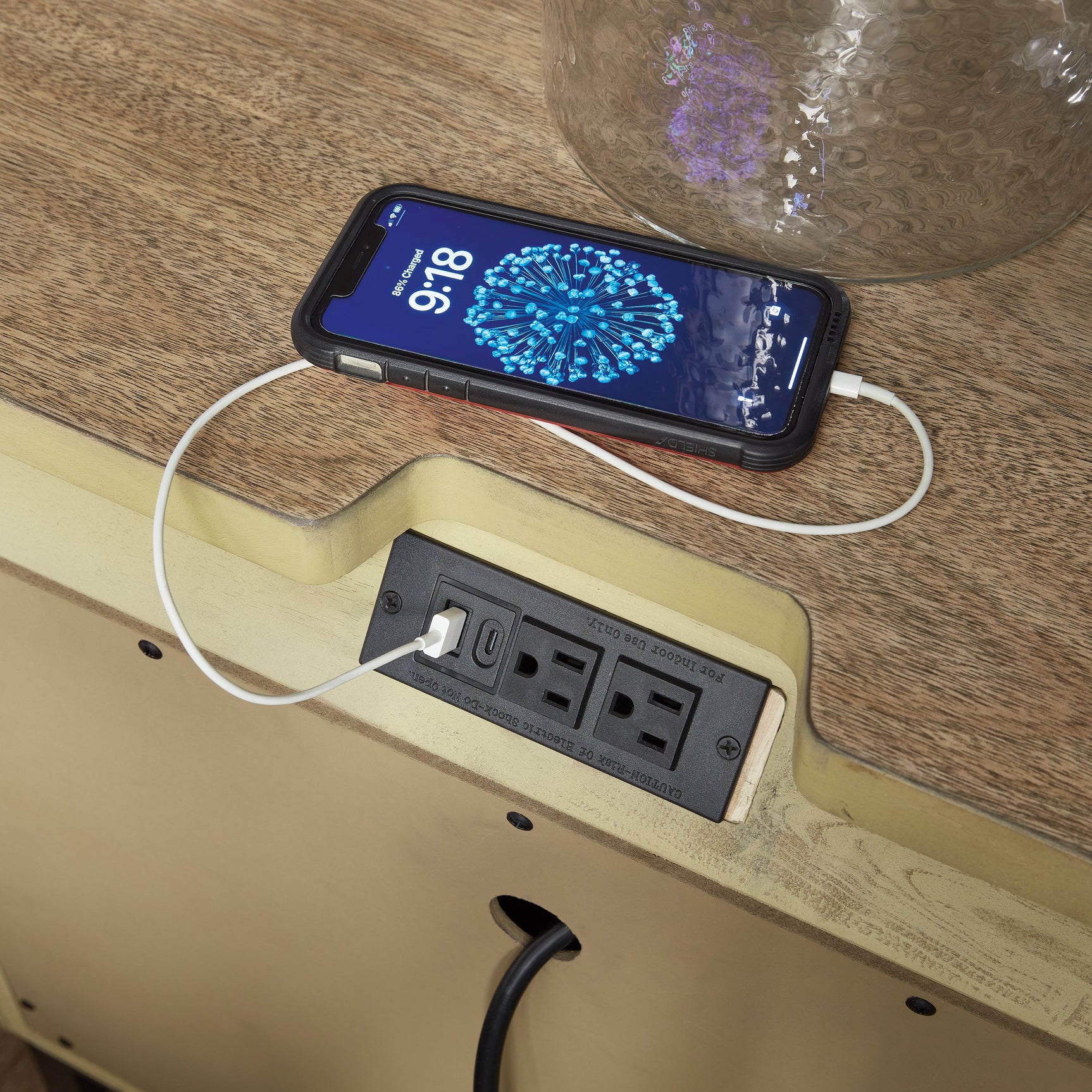 Tomtyn Light Brown Two Drawer Nightstand - Ornate Home