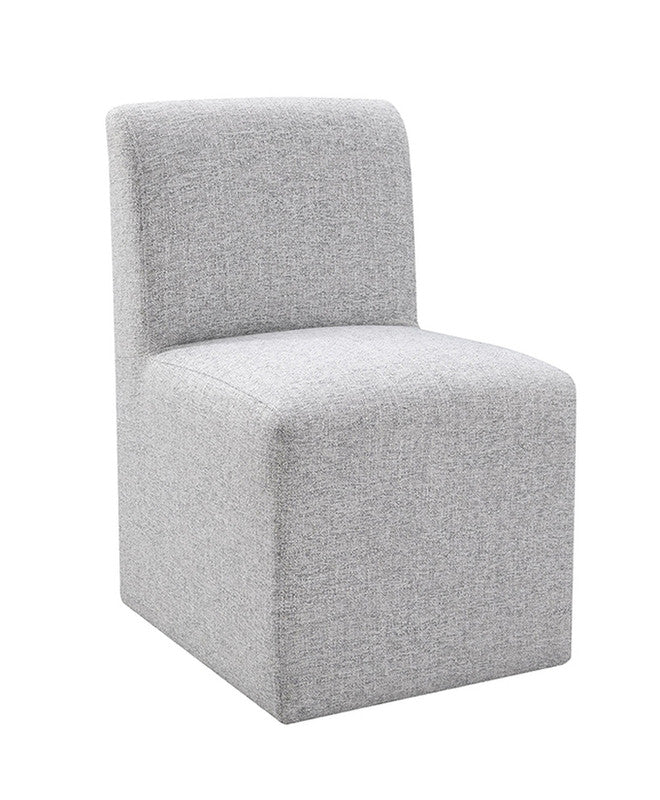Tona Feather Gray Dining Side Chair (Set of 2) - Ornate Home