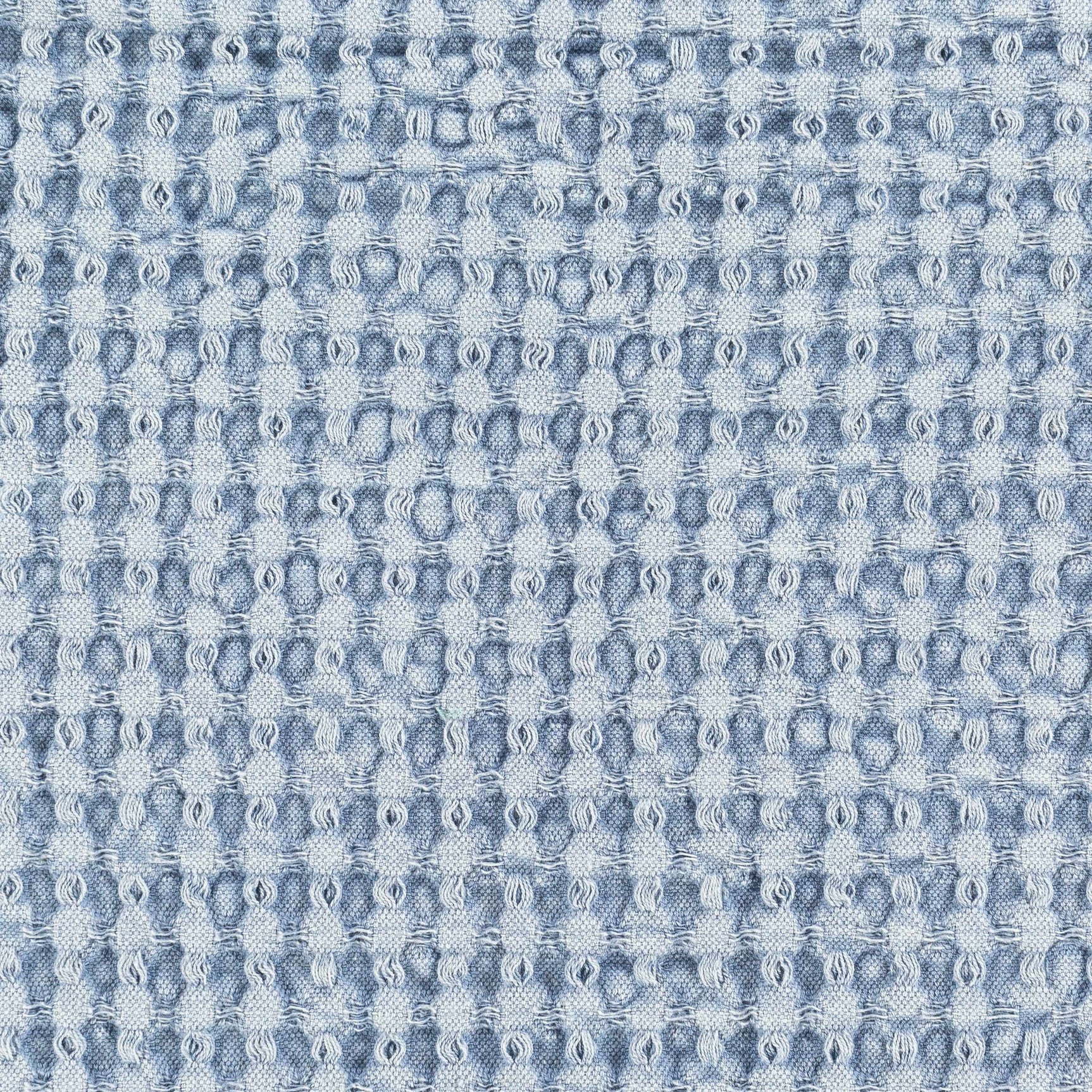 Toodyay Textured Light Blue Square Throw Pillow - Ornate Home