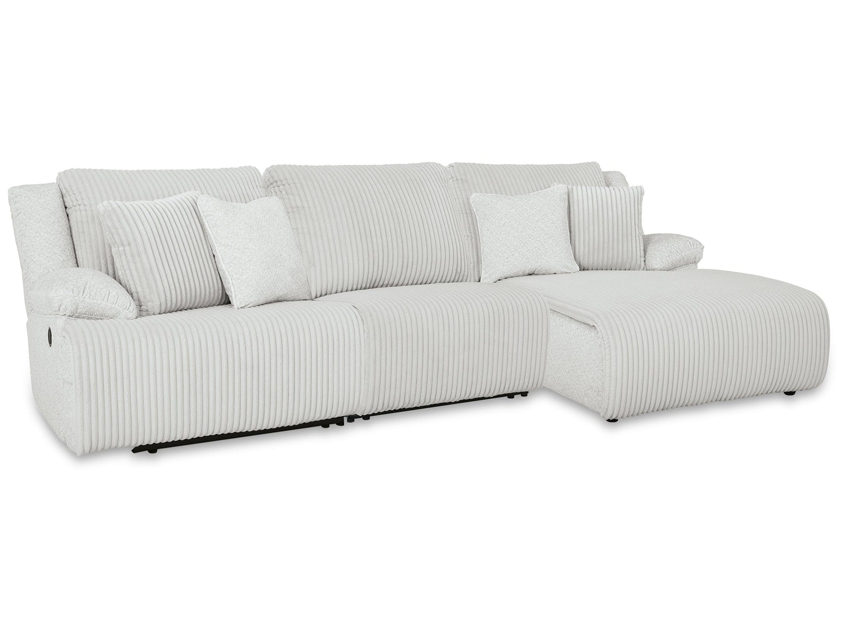 Top Tier Alloy 3-Piece Sectional Chofa (Online Special Price) - Ornate Home