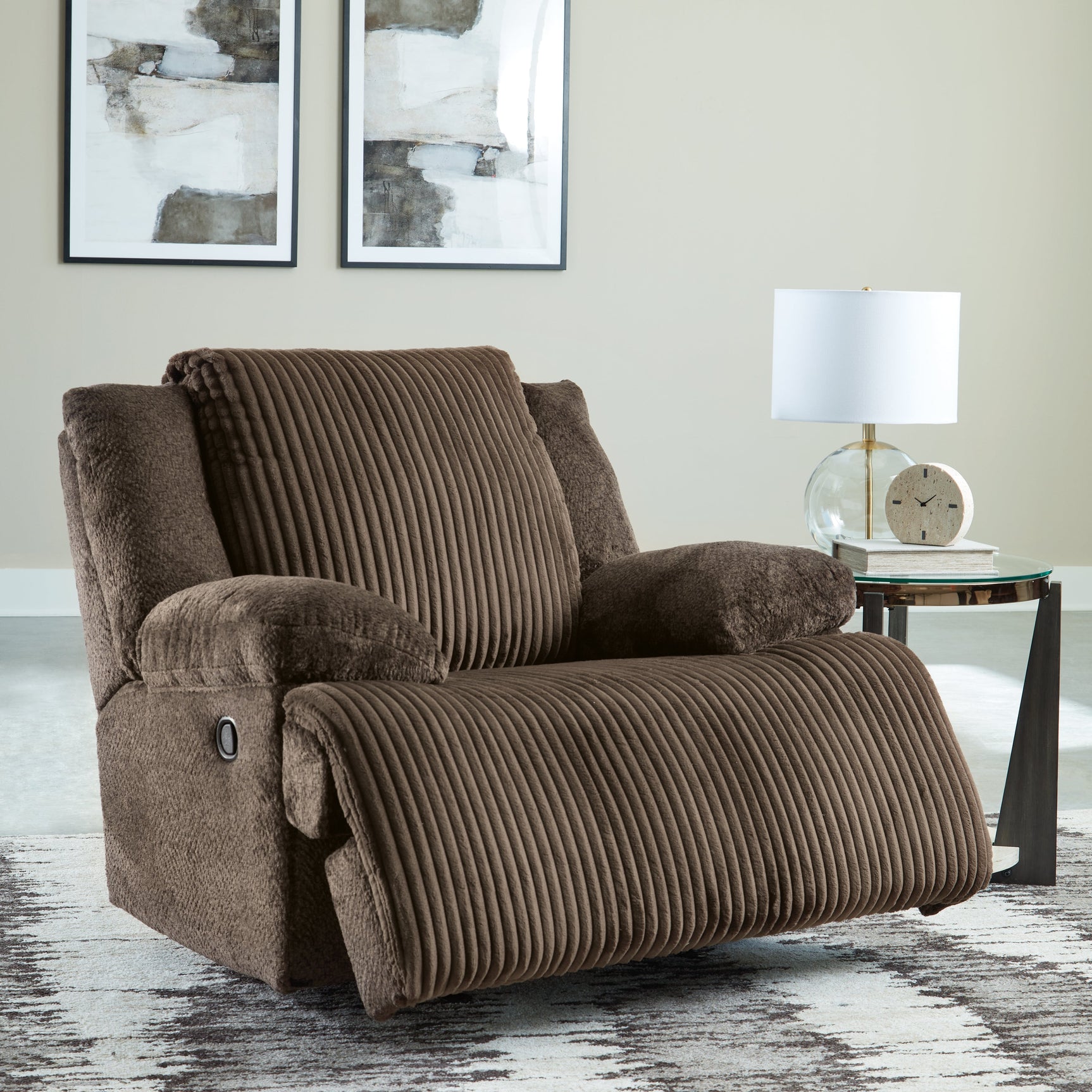 Top Tier Brown Recliner - Ornate Home