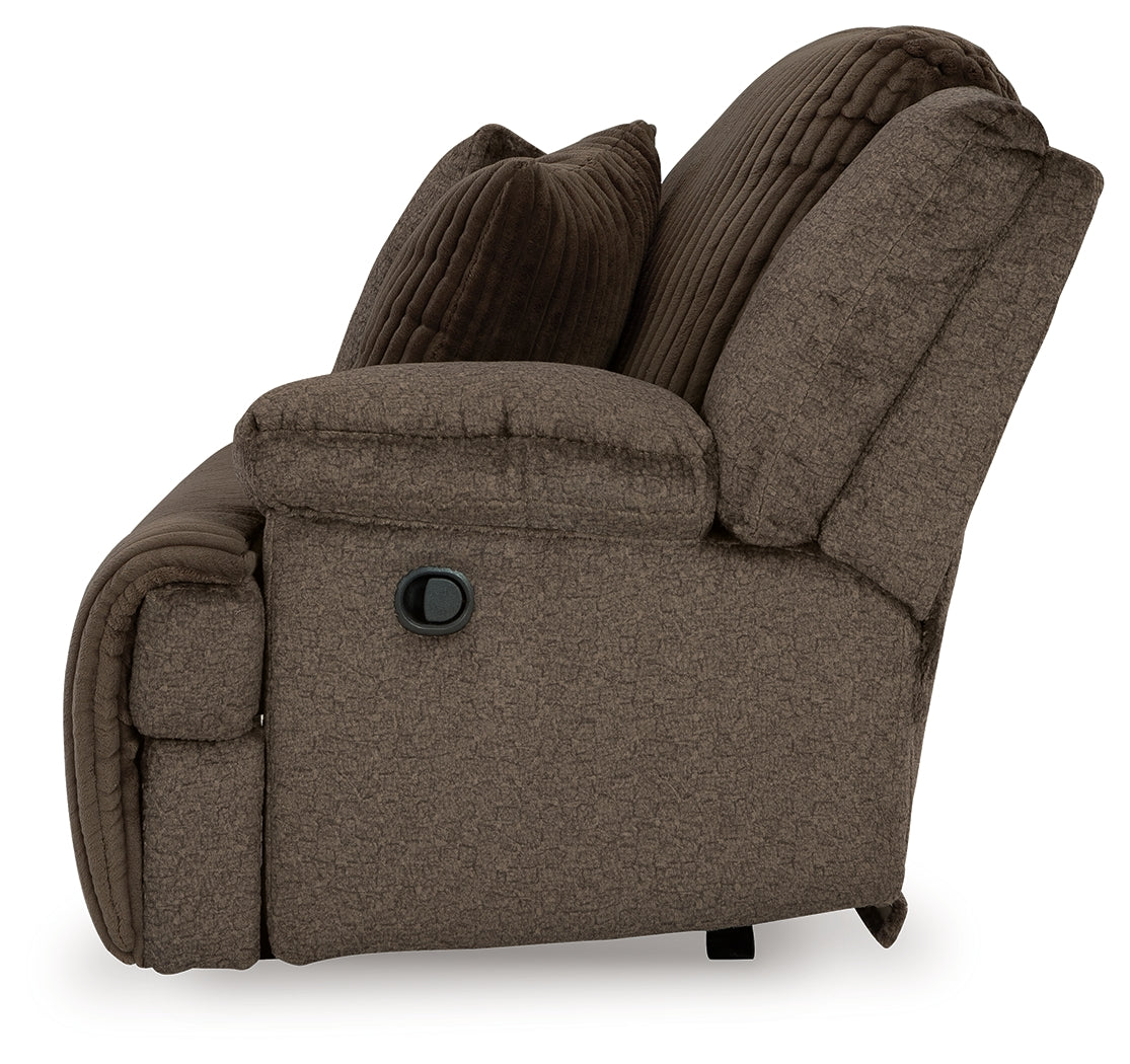 Top Tier Chocolate 3-Piece Sofa Chaise Sectional (Online Special Price) (Left Shape) - Ornate Home