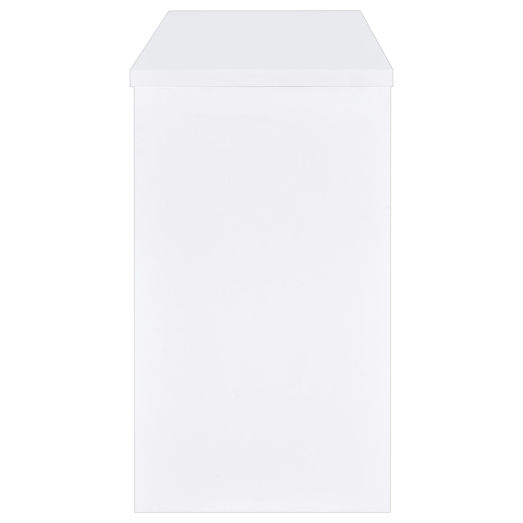 Topanga White Engineered Wood Freestanding Home Bar - Ornate Home