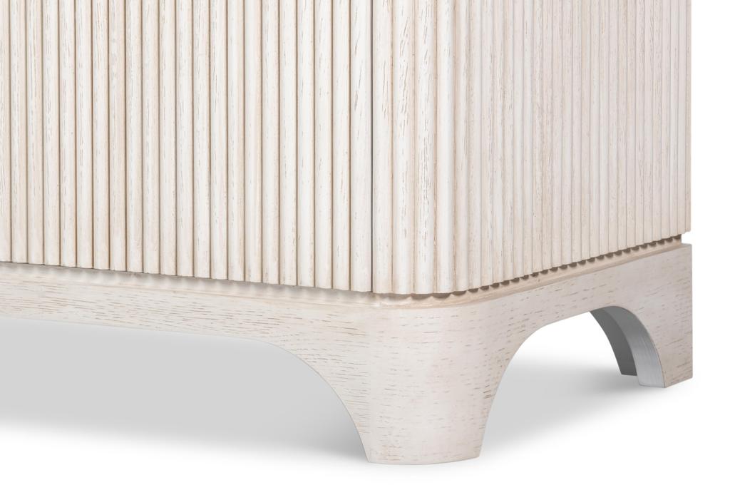 Topsail White Credenza - Ornate Home