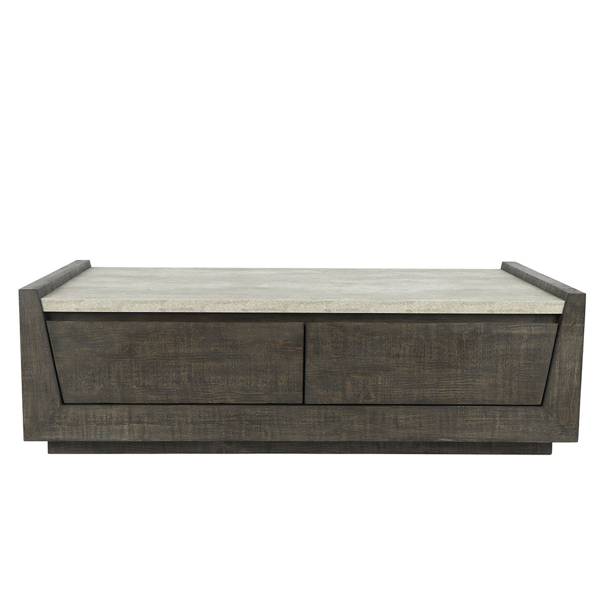 Tori Dark Brown 58" Coffee Table - Ornate Home