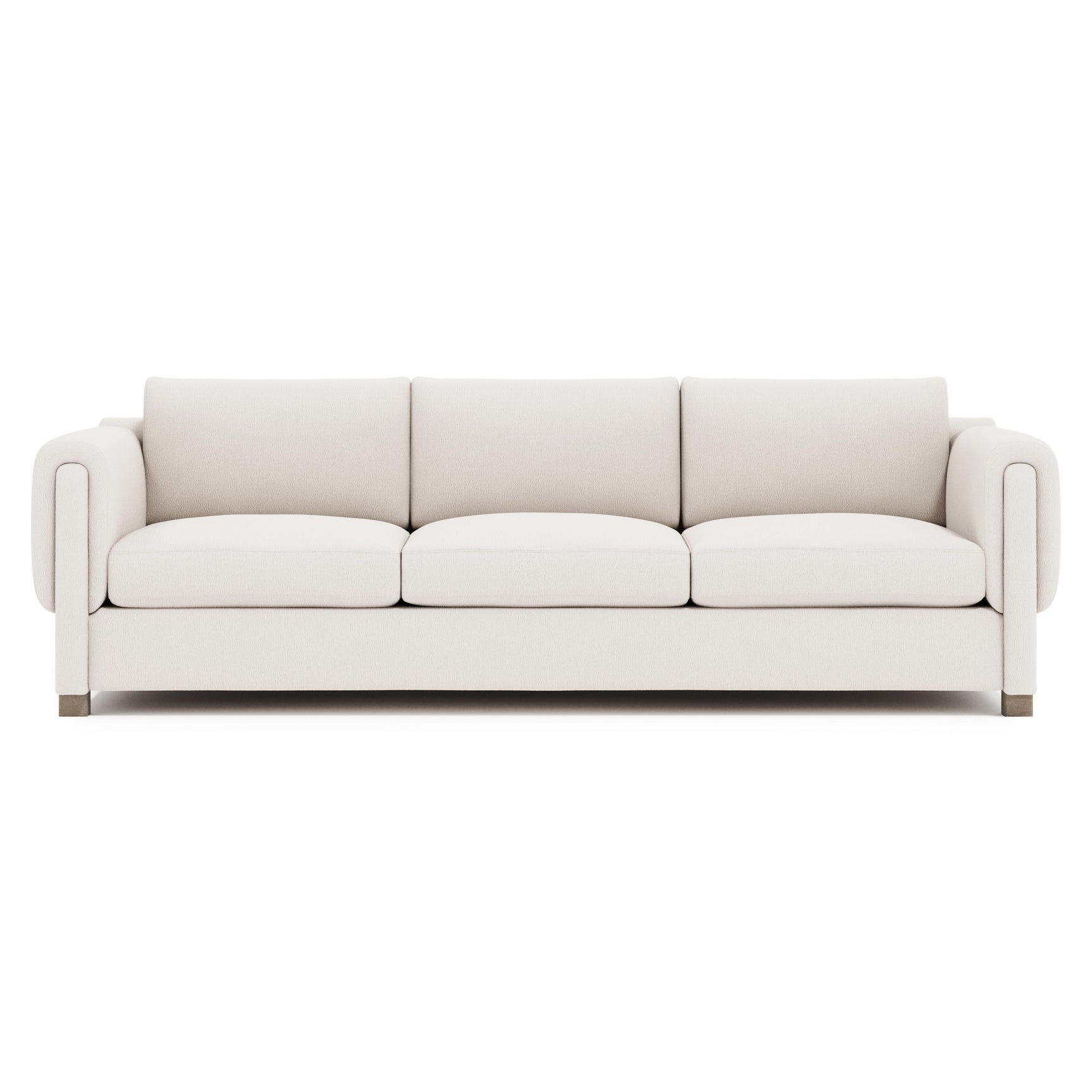 Tori Portobello Sofa Without Pillows - Ornate Home