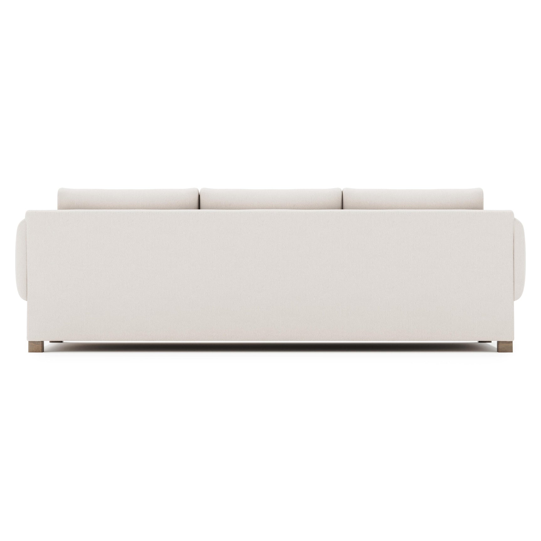 Tori Portobello Sofa Without Pillows - Ornate Home