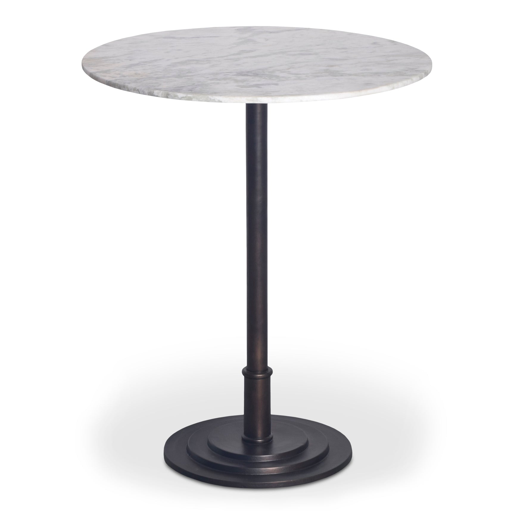 Tori White Marble Outdoor Counter Table - Ornate Home