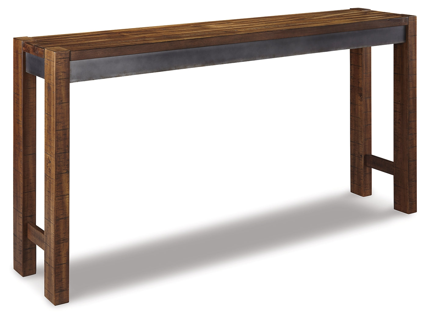 Torjin Brown/Gray Counter Height Dining Table and 2 Barstools (Online Special Price) - Ornate Home