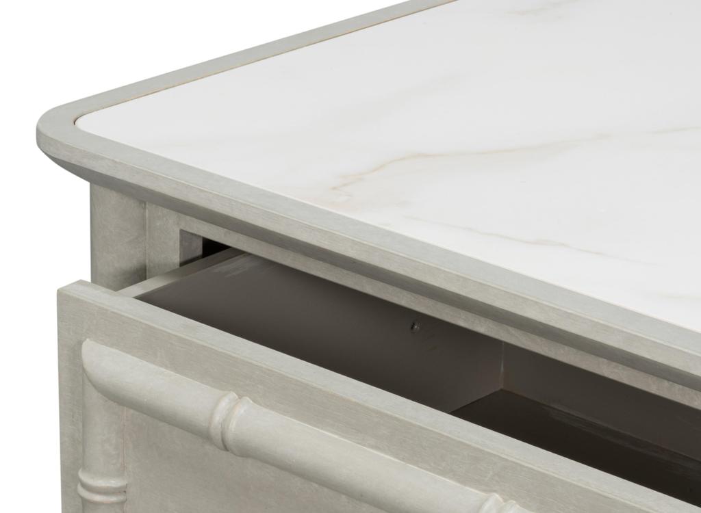 Tortola White Chest - Ornate Home
