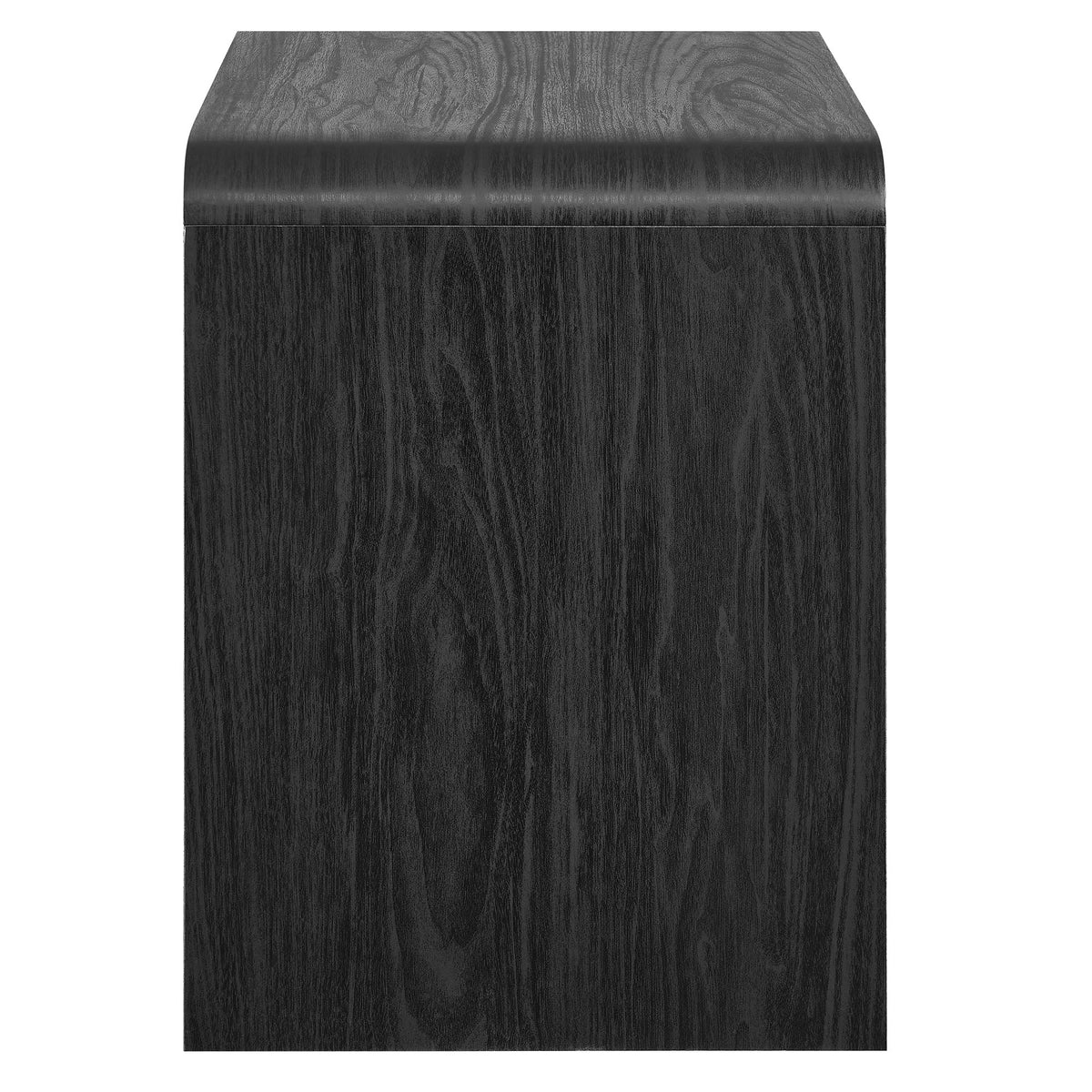 Toscana Black 1-Drawer Nightstand - Ornate Home