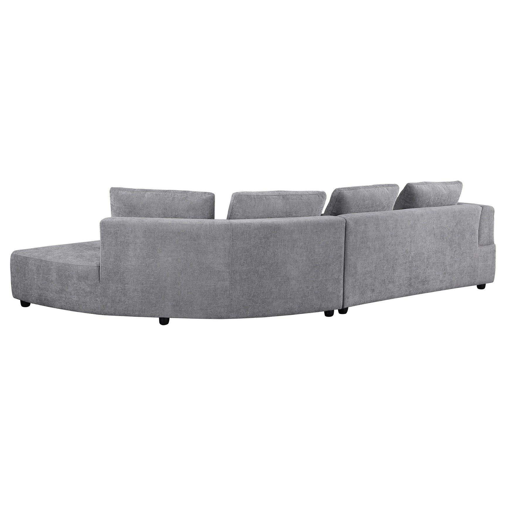 Toscano Grey Sectional Sofa - Ornate Home