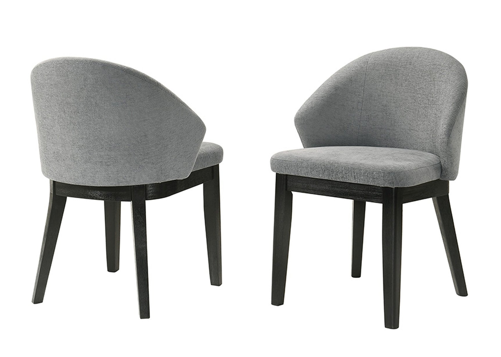 Tottenham Black Arm Chair (Set of 2) - Ornate Home