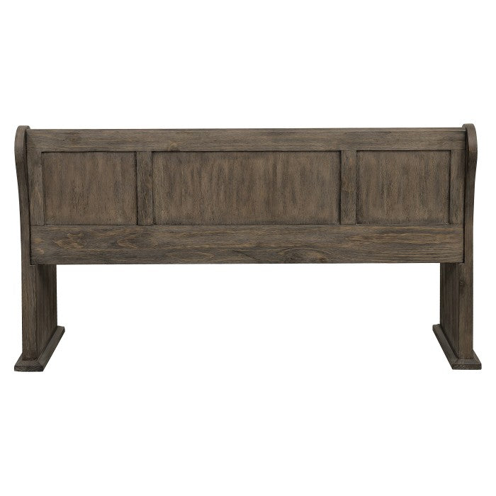 Toulon Dark Oak Dining Bench - Ornate Home