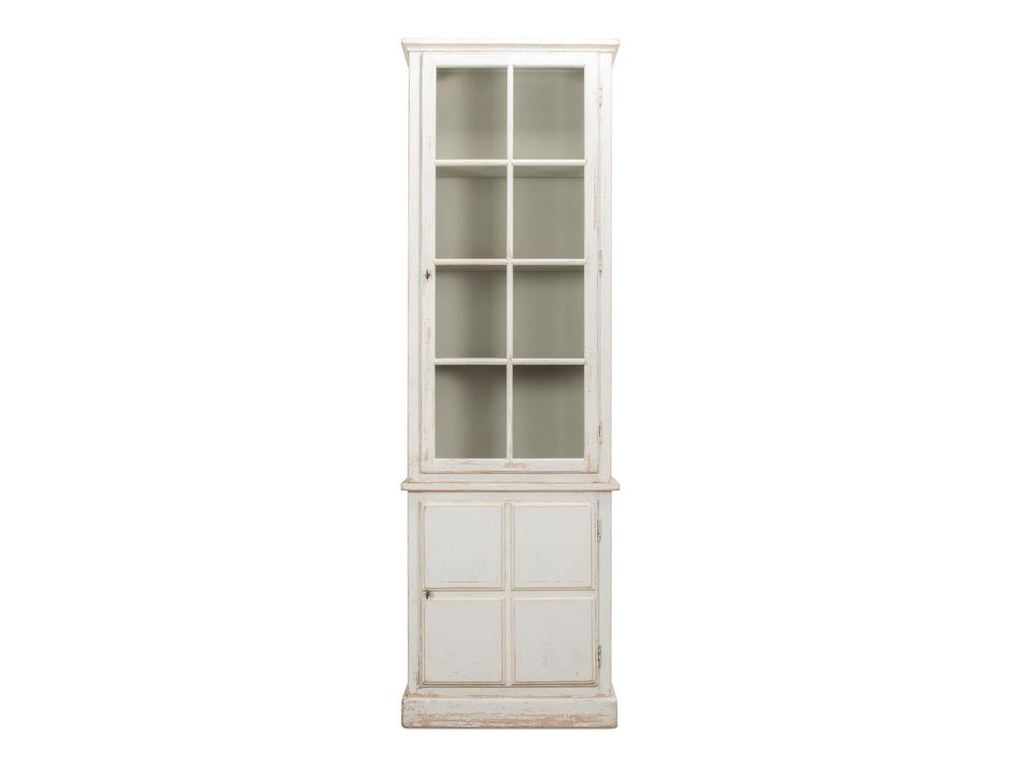 Tower Ivory Bookcase - Ornate Home