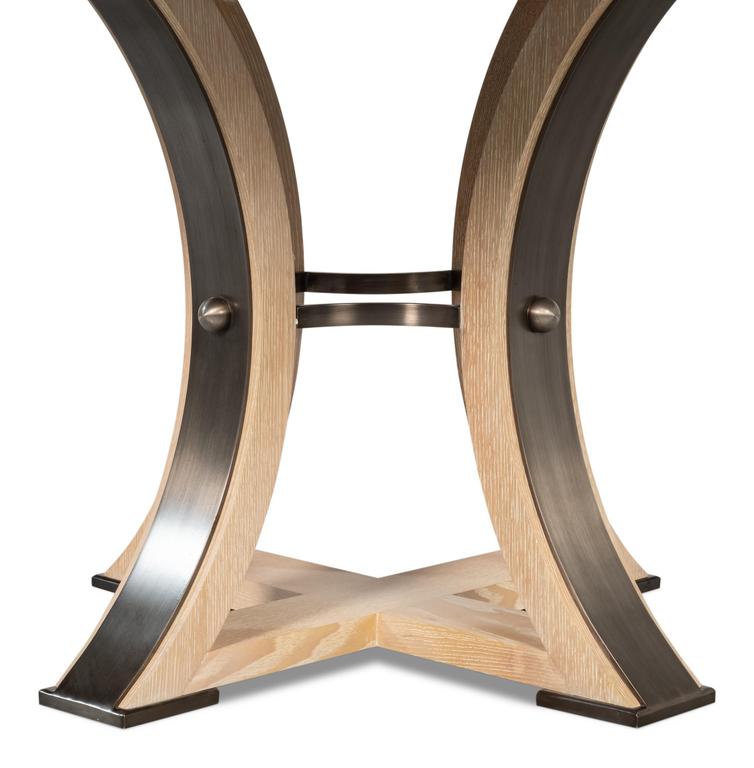 Tower Jupe Natural Dining Table - Ornate Home