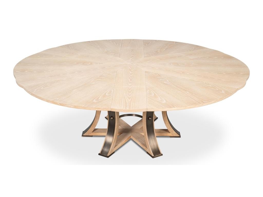 Tower Jupe Natural Dining Table - Ornate Home