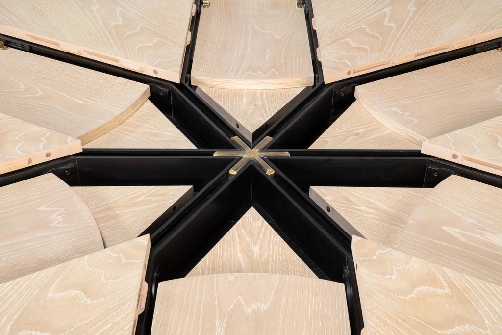 Tower Jupe Natural Dining Table - Ornate Home