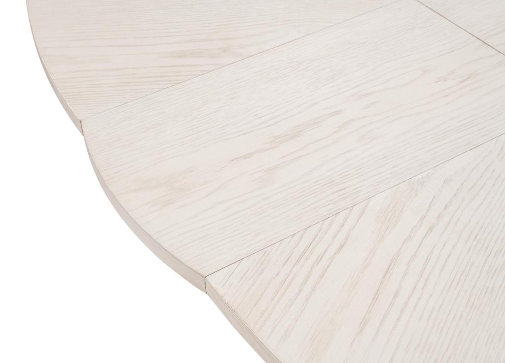 Tower Jupe White Dining Table - Ornate Home