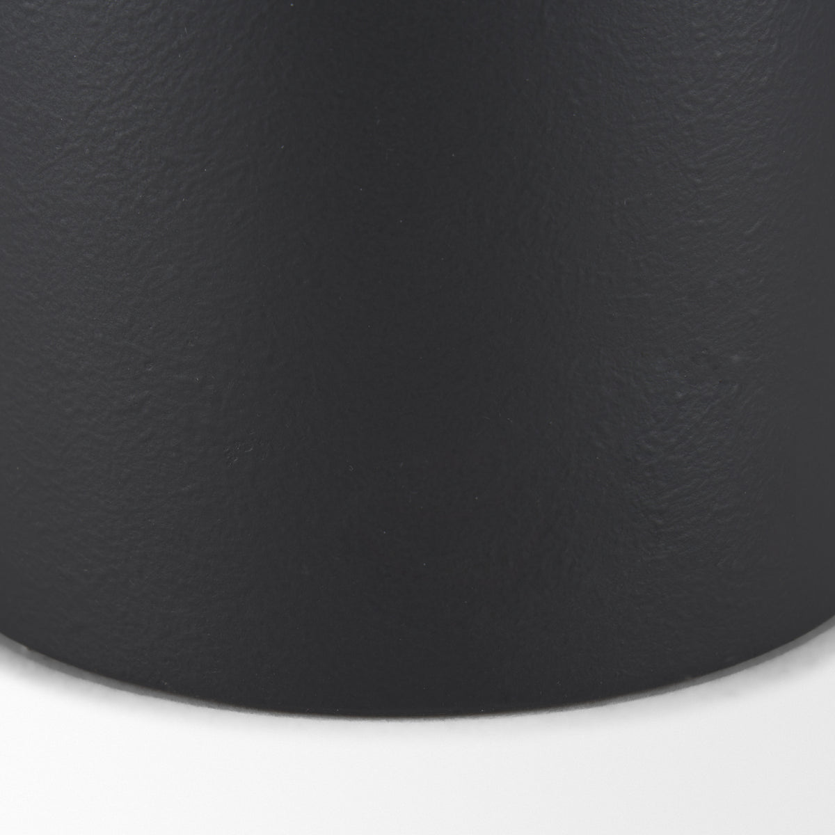 Townley White/Black Small Ombre Metal Vase - Ornate Home