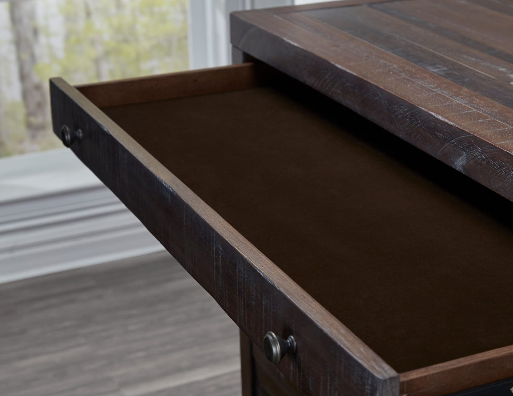 Townsend Java Five Drawer Solid Wood Chest