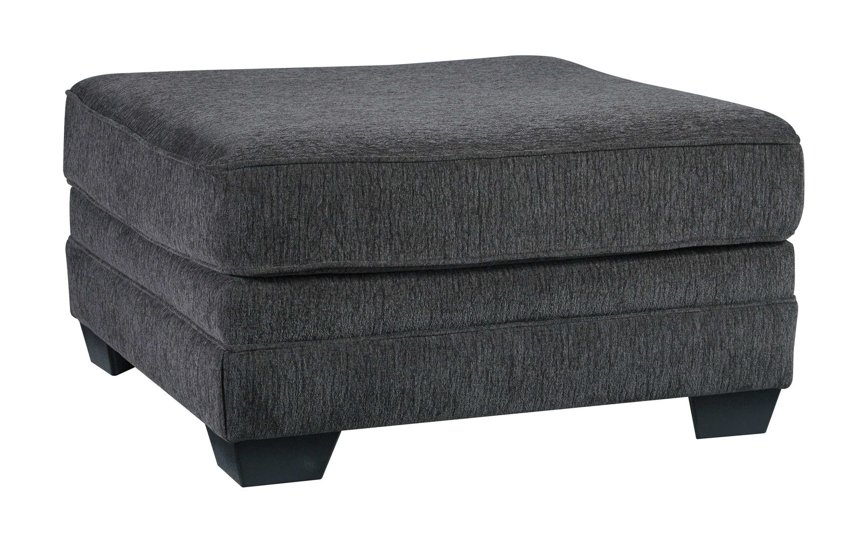 Tracling Slate Oversized Ottoman (Online Special Price) - Ornate Home